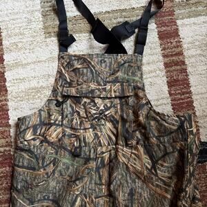 Browning Camo Bib Overalls Men’s XL Gore-Tex Lined Hunting Pants EXT WET WEATHER